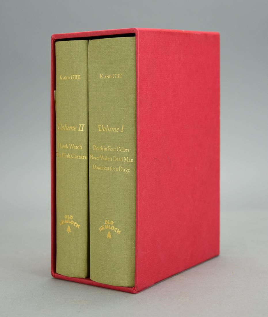 The Old Hemlock Mystery Quintet by Kay & George Bird Evans. Limited Signed 1st Ed 1996 (1 of 4)