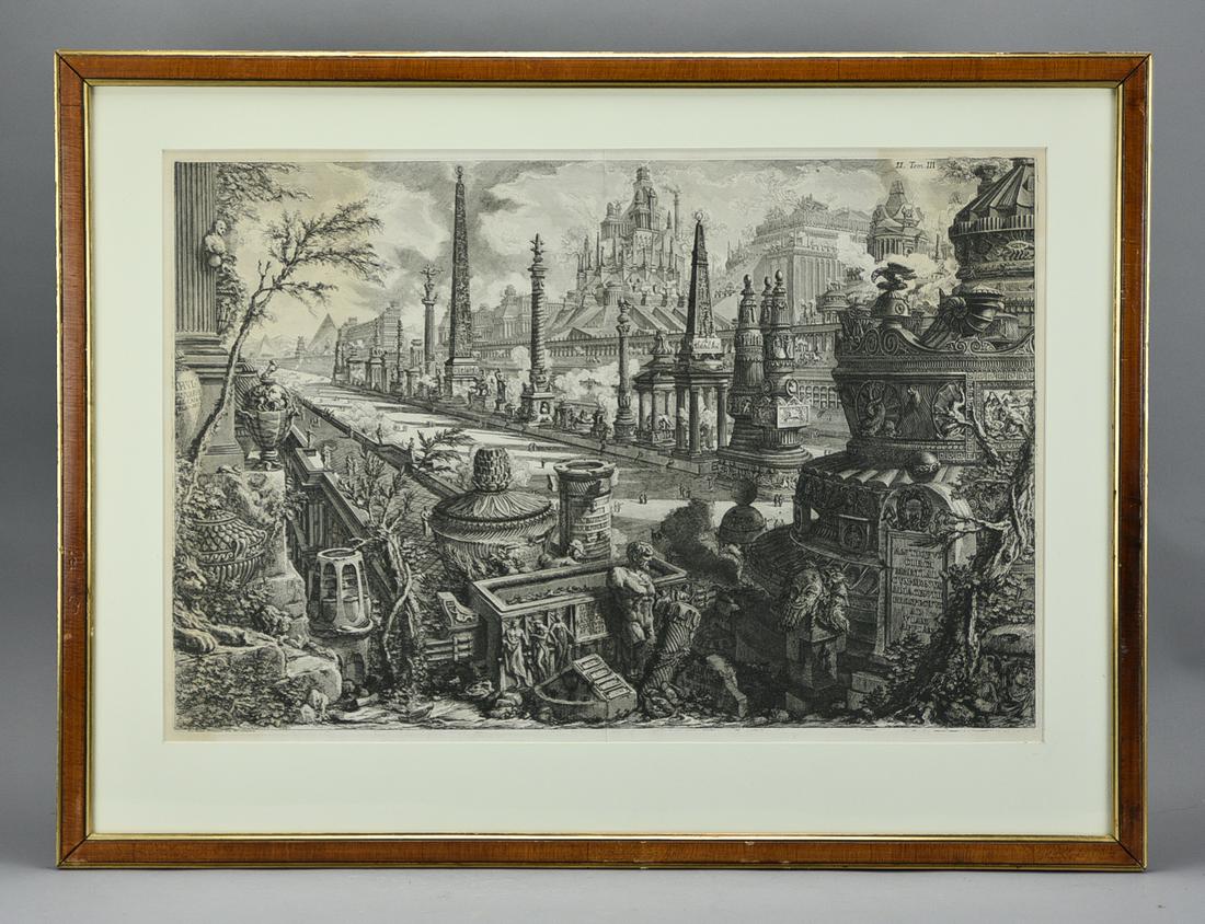 Giovanni Battista Piranesi ANCIENT CIRCUS OF MARS... 1756 (1 of 10)