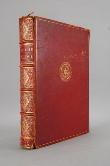 Goethe, Johanne Wolfgang. FAUST Deluxe 1925 First Edition Signed by Arthur Kampf (iIllus) (1 of 19)