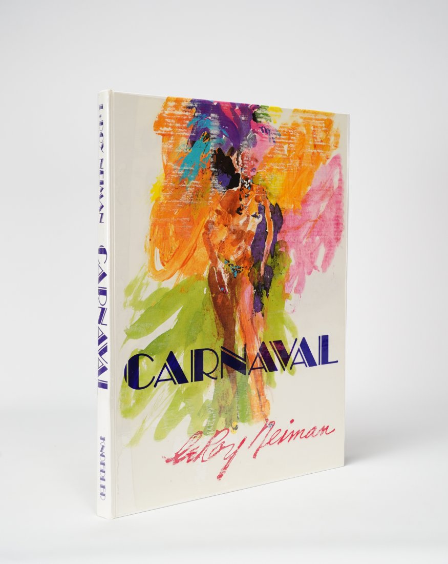 Neiman, LeRoy. CARNAVAL Hardcover Book New York: Knoedler, 1981: Neiman, LeRoy. CARNAVAL Hardcover Book New York: Knoedler, 1981. A First Edition copy in a mylar printed wrapper.