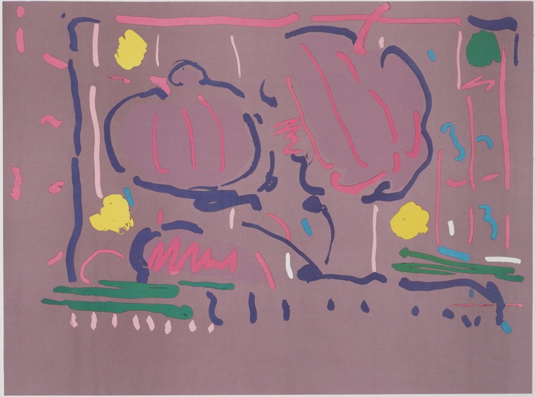 Max, Peter. EARTH FLOWERS 1979 Original Framed Serigraph (1 of 8)