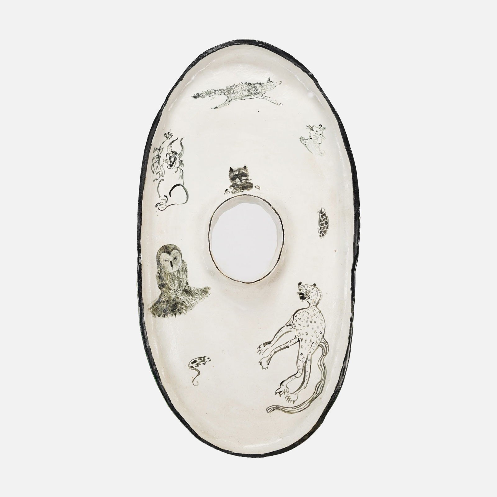 ON THE NOSE Maya Barrera & Brianna Capozzi Wabi Sabi Animals Serving Tray (1 of 8)