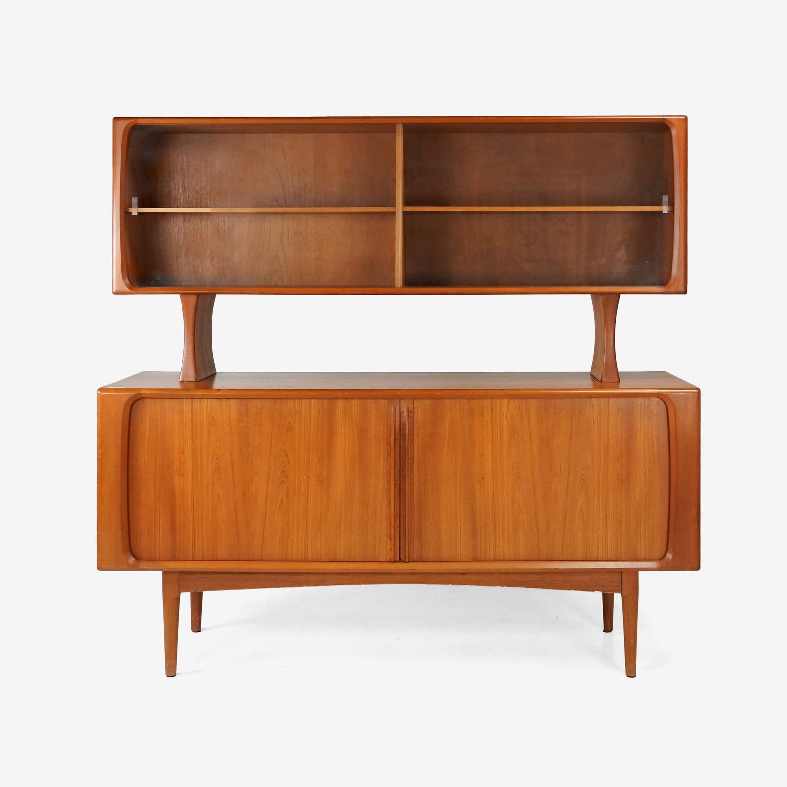 Bernhard Pedersen & Son Danish Modern Teak Credenza with/Hutch (1 of 10)
