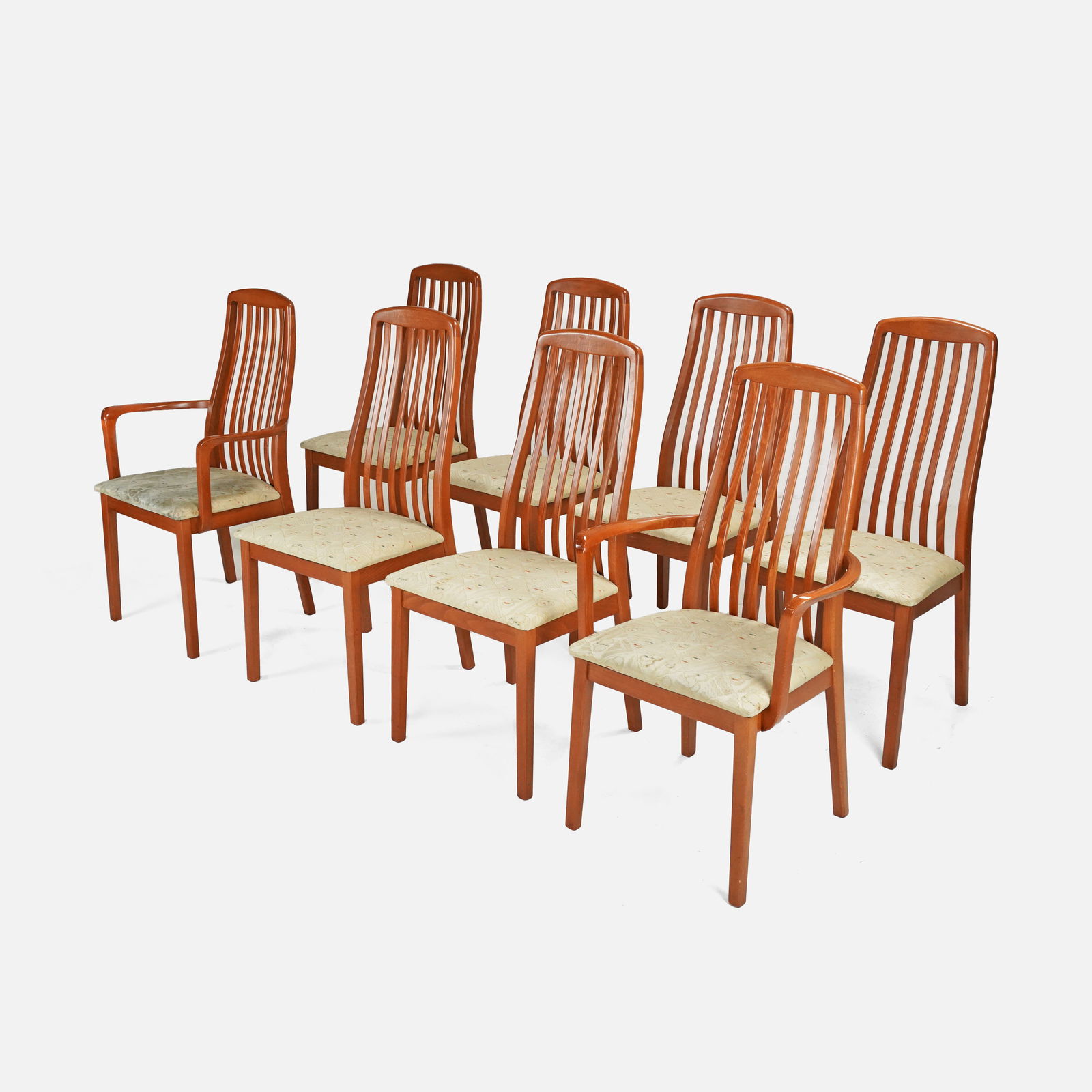 Eight Italian Modern Antonio Sibau Dining Chairs (1 of 6)