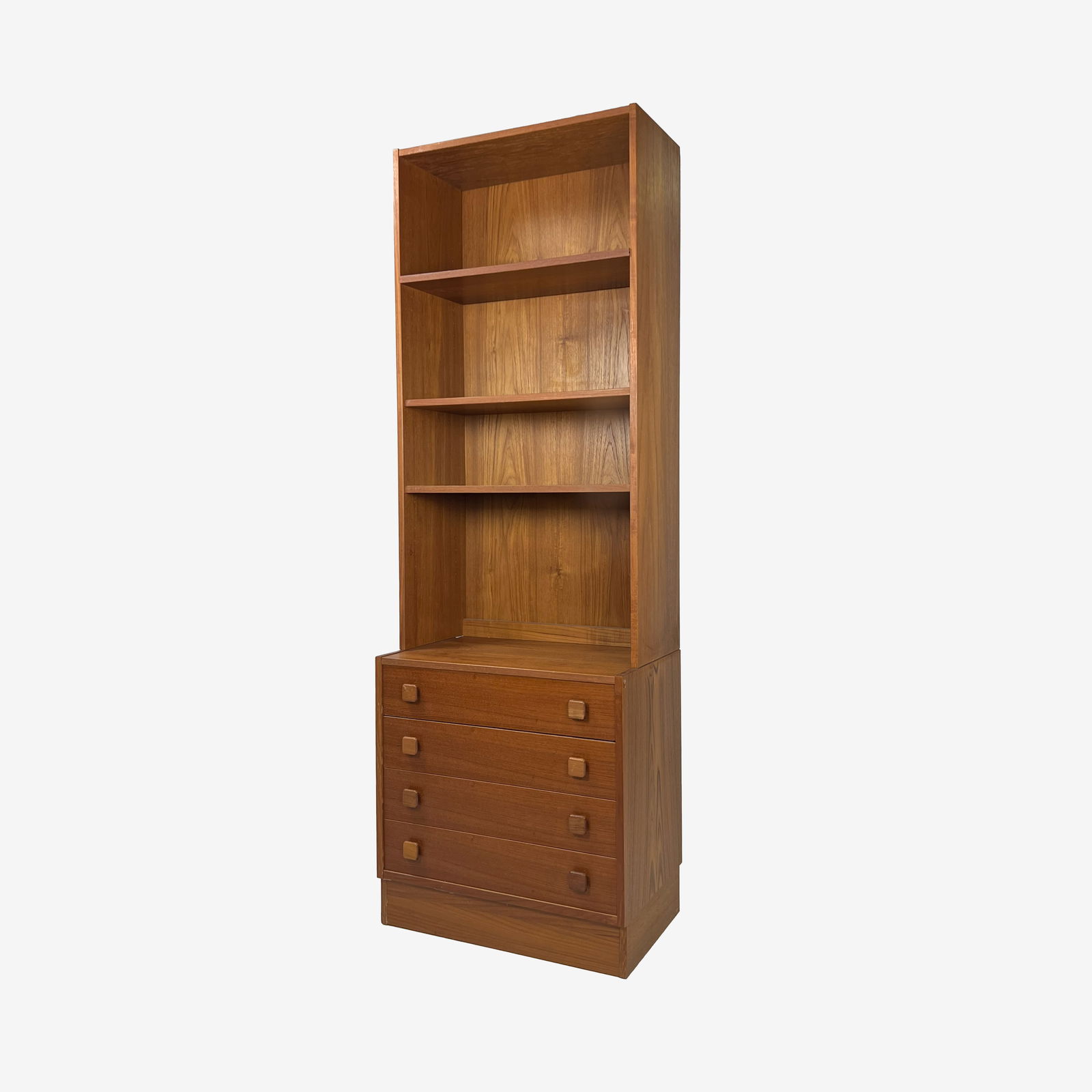 Domino Mobler Danish Modern 2-Piece Teak Cabinet (1 of 6)
