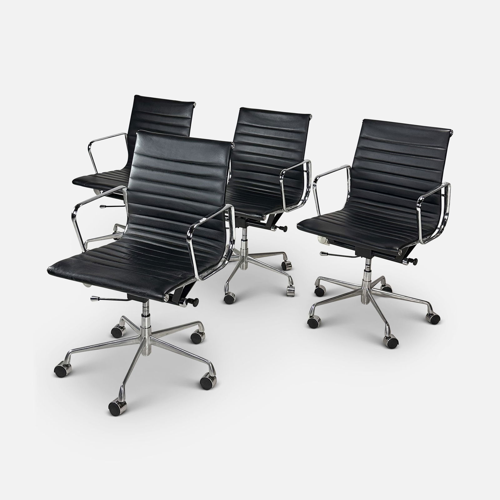 Four Eames Herman Miller Style Office Chairs (1 of 8)