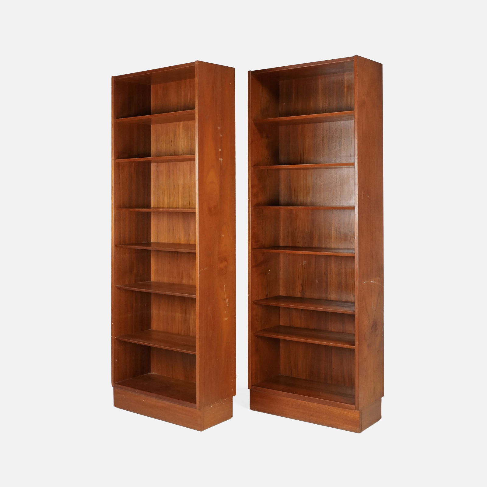 Pair Poul Hundevad Danish Modern Teak Bookcases (1 of 7)