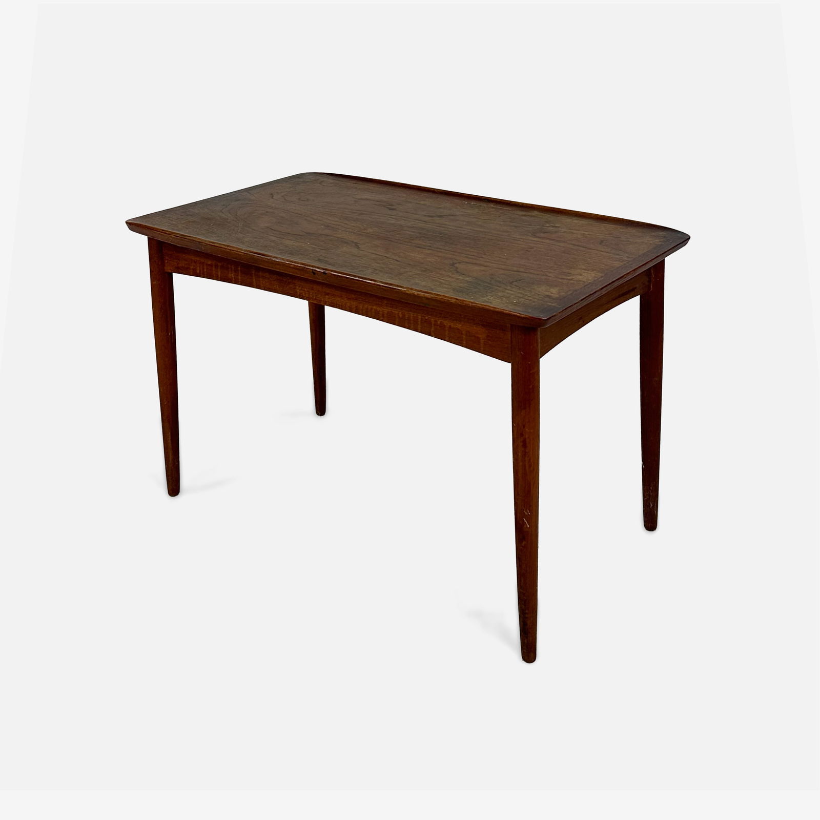 Aakjaer Jorgensen for Mobelintarsia Danish Modern Teal MCM Coffee End Table (1 of 9)