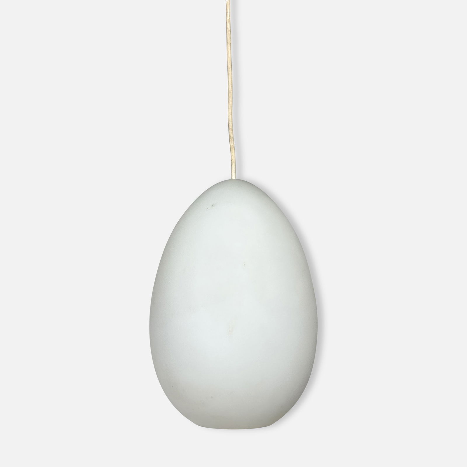 Uno & Osten Kristiansson for Luxus Pendant Lamp: Ca. 1960s. Satin glass pendant lamp by Uno & Osten Kristiansson for Luxus of Sweden.