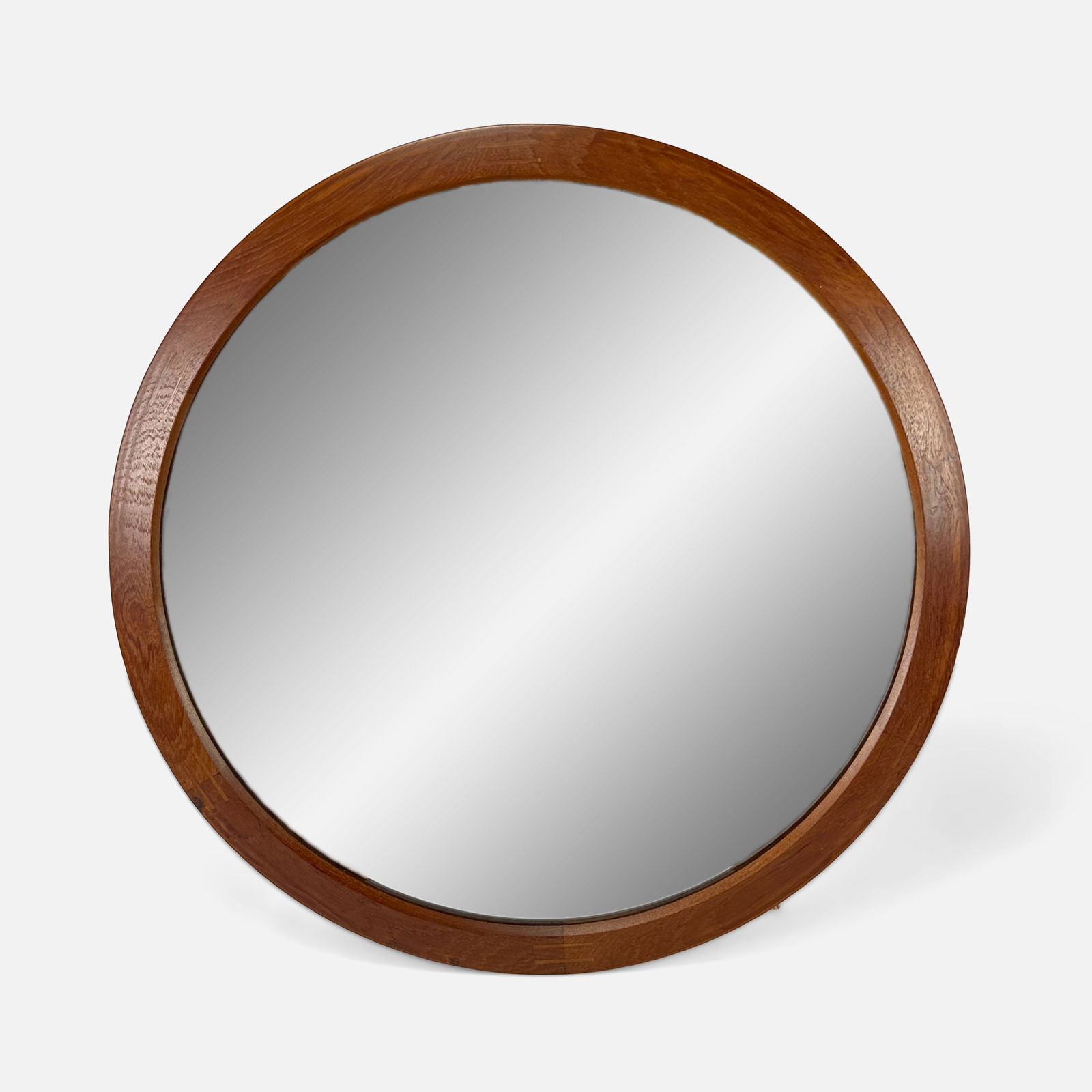 Aksel Kjersgaard Round Teak Mirror (1 of 4)