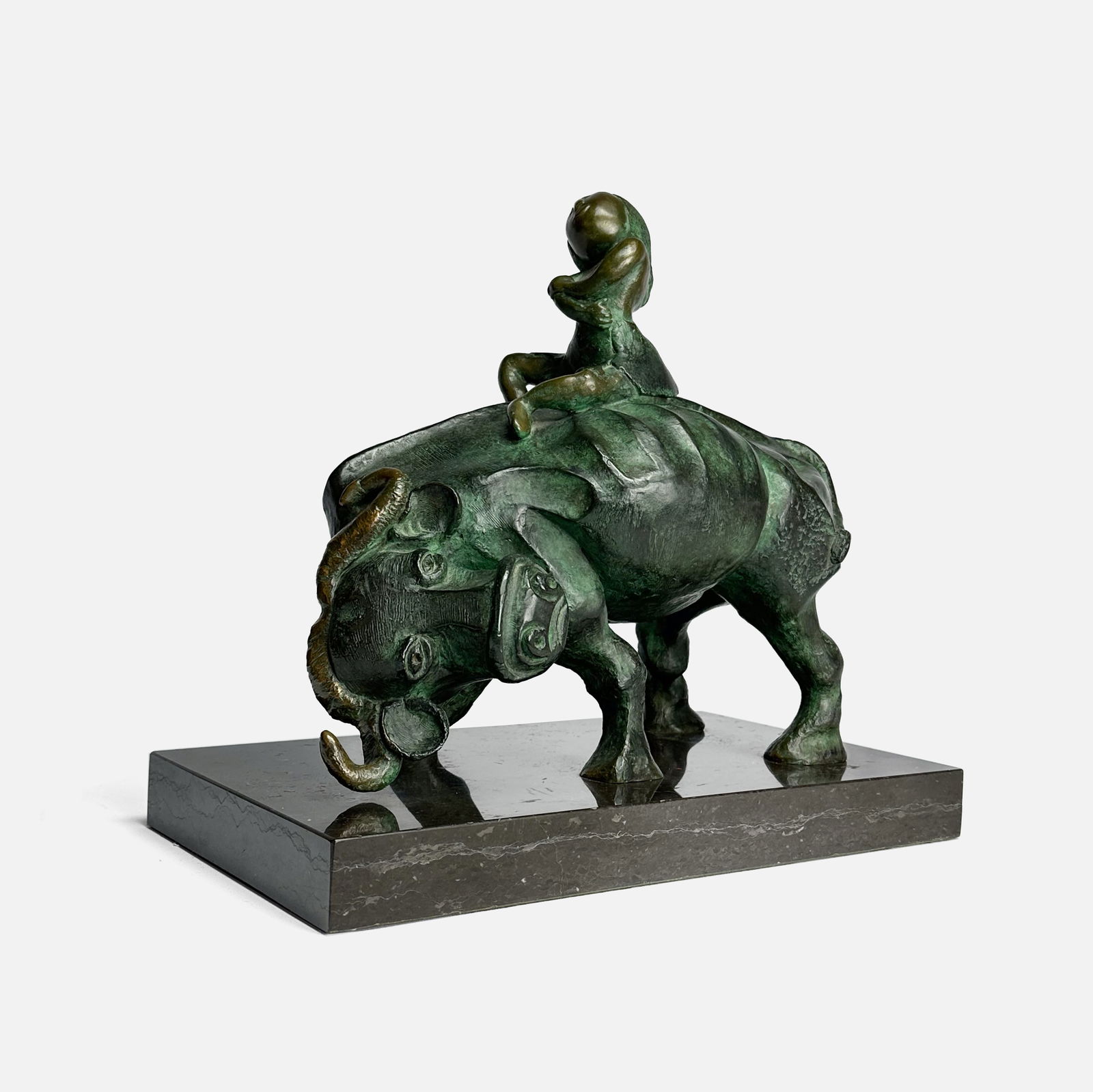 Graciela Rodo Boulanger "Meditation" 1986 Bronze Sculpture (1 of 7)