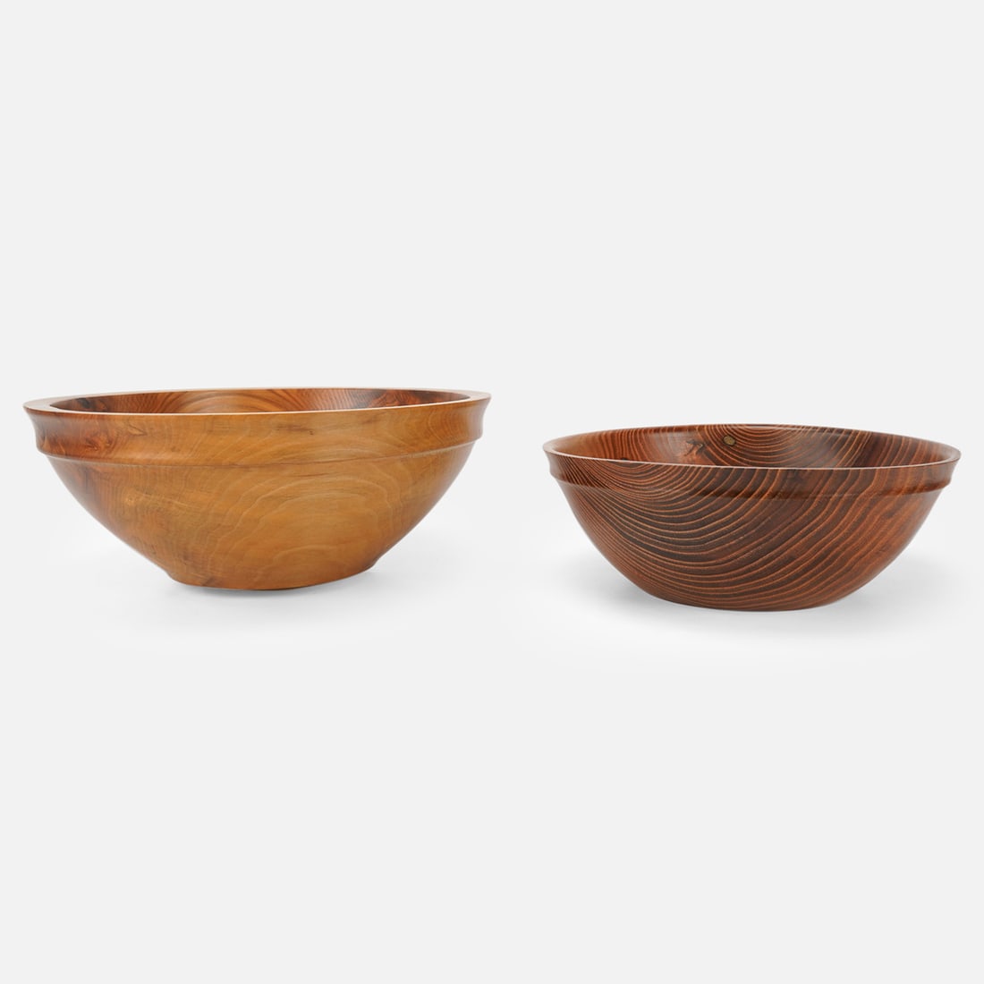 K. C. Cromwell Gum Bench Made Turned Wood and Locust Wood Bowls (1 of 6)