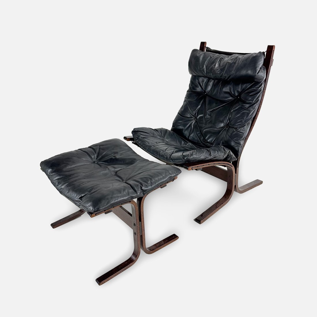 Ingmar Relling for Westnofa Norwegian Modern "Siesta" Lounge Chair and Ottoman (1 of 9)