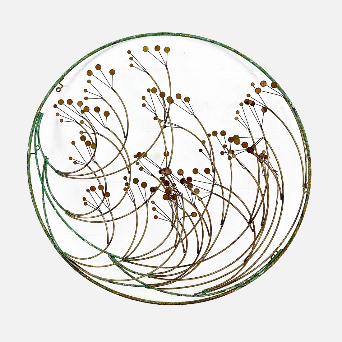 36" MCM Wire Wall Sculpture in the Manner of Curtis Jere (1 of 5)