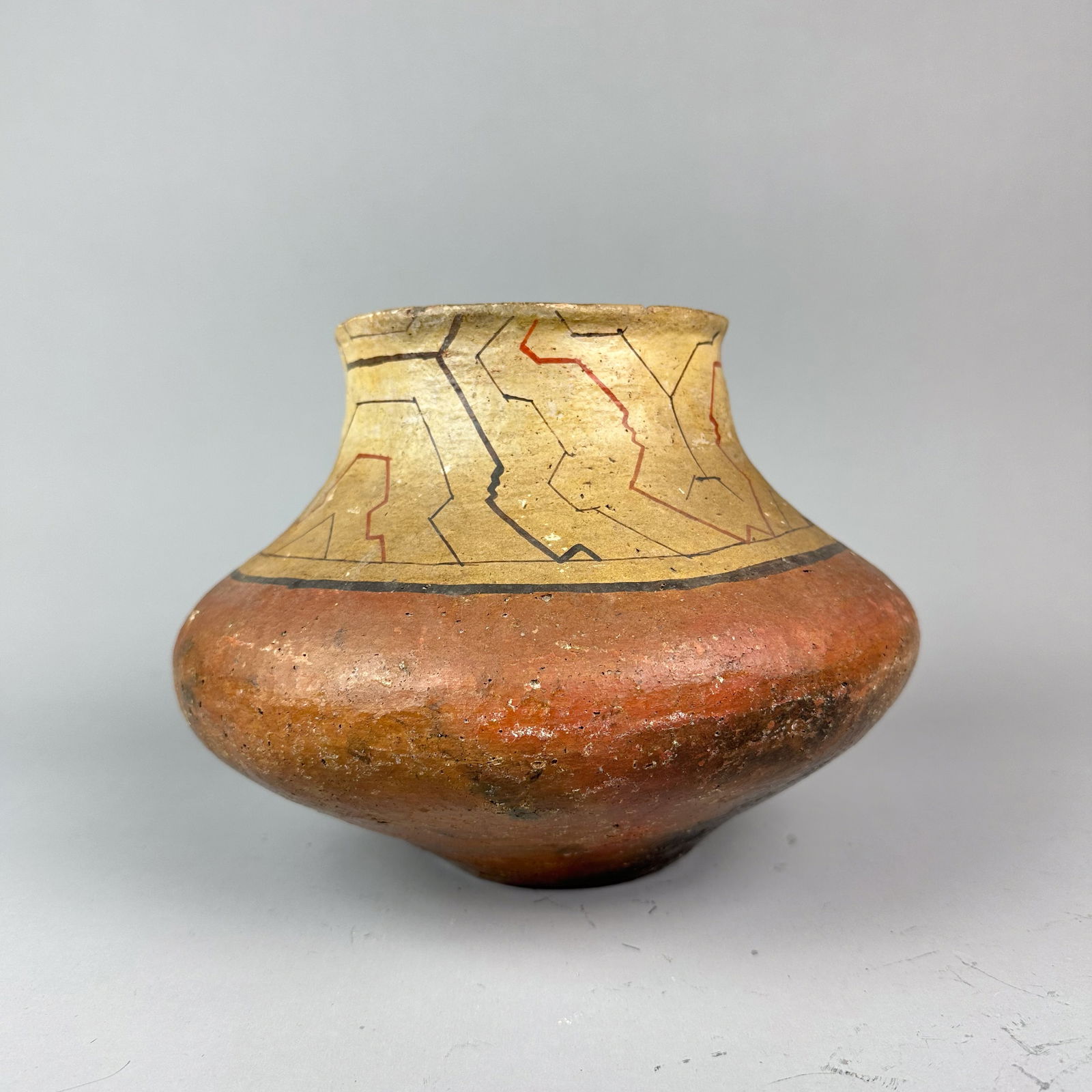 Antique Peruvian Shipibo Painted Earthenware Bowl (1 of 8)