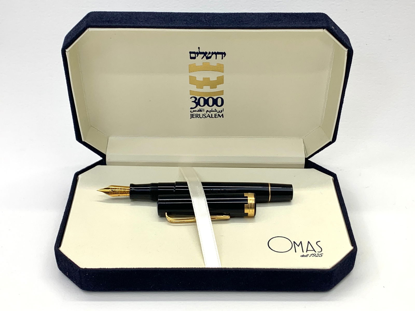 Omas Italy Jerusalem 3000 Fountain Pen Unused MIB (1 of 9)