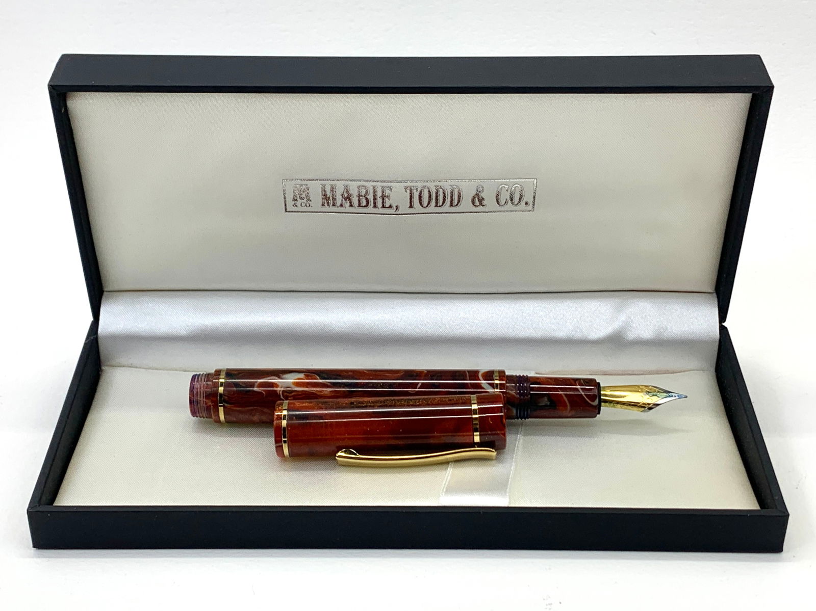 Mabie Todd Limited Edition 4/50 Oversized Fountain Pen w/Box (1 of 9)