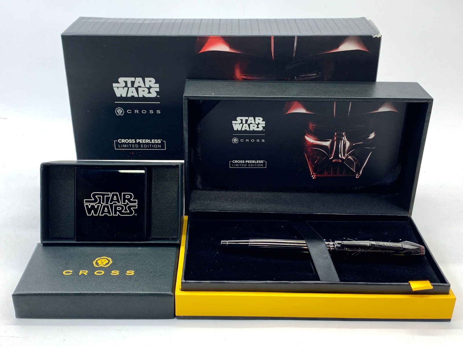 Cross Peerless 125 Star Wars Darth Vader Fountain Pen Boxed Complete Limited Edition 329 (1 of 12)