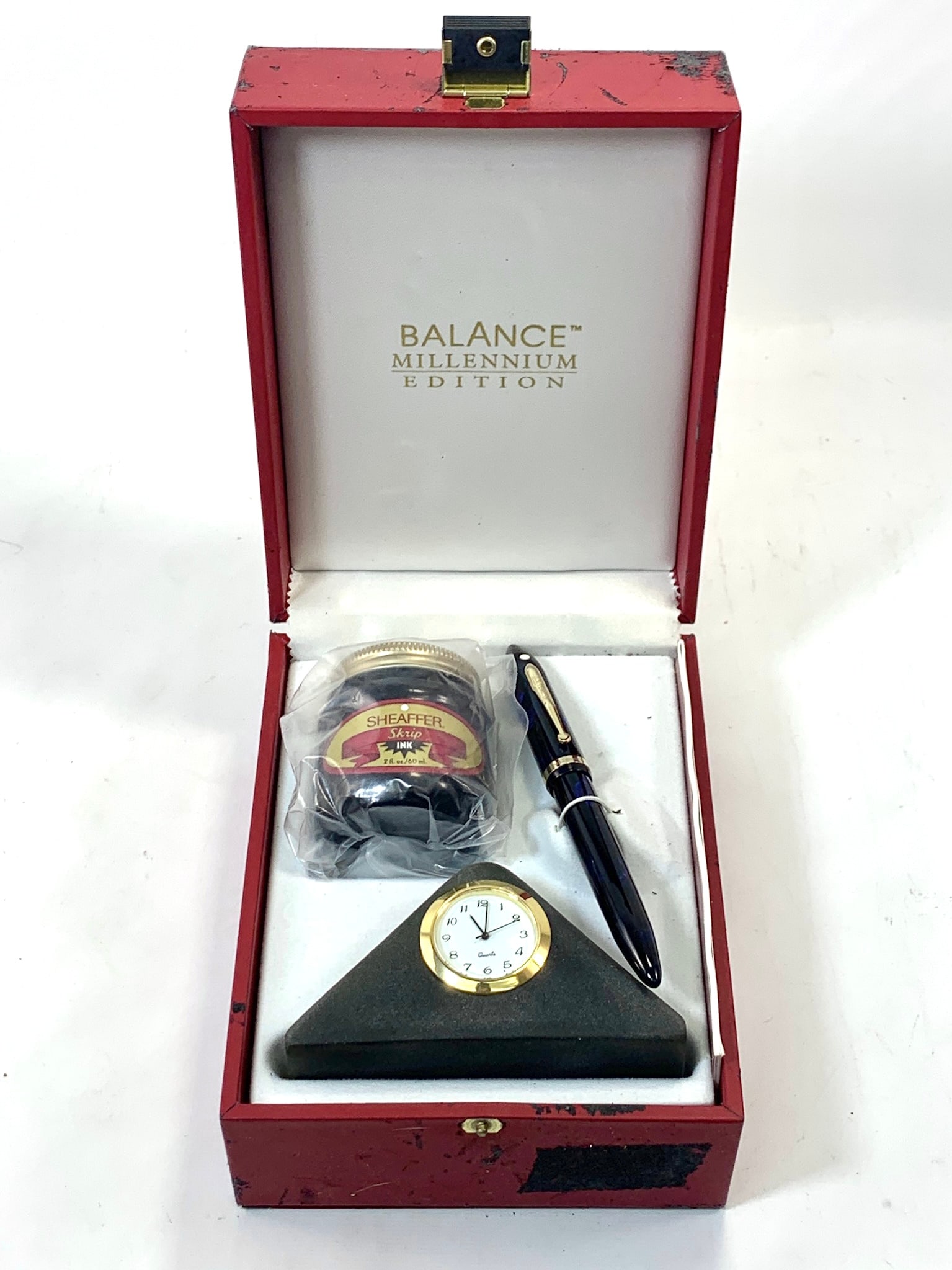 Sheaffer Blue Pearl Balance Millennium Edition Fountain Pen w/Box (1 of 9)