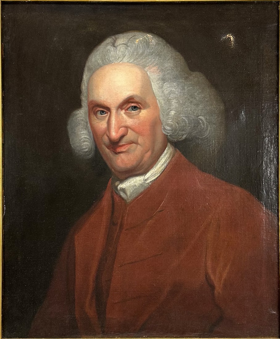 "Mayor of Norwich" Antique Framed Oil on Canvas 3/4 Portrait Painting (1 of 9)