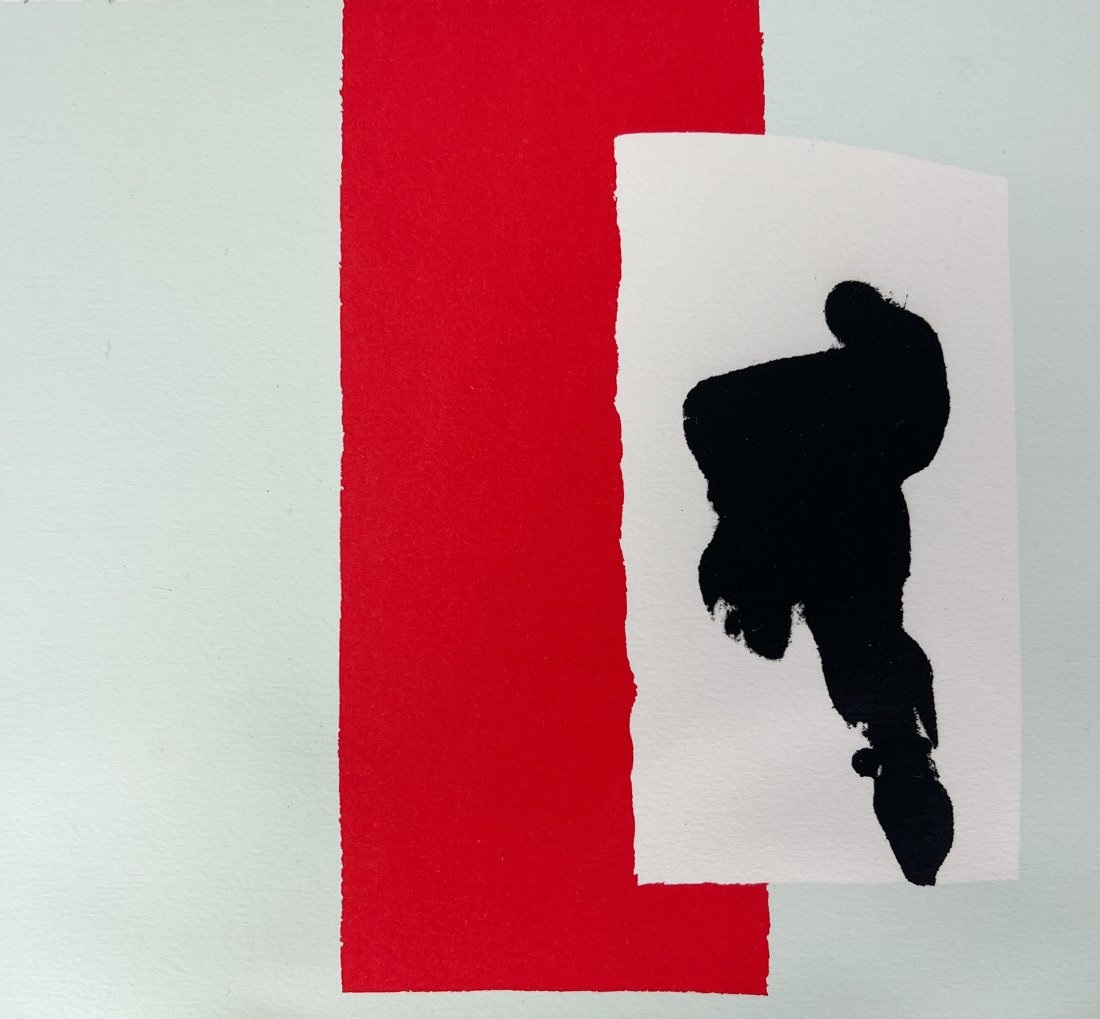 Robert Motherwell "The Berggruen Series: Untitled" 1980 Lithograph #1 (1 of 6)