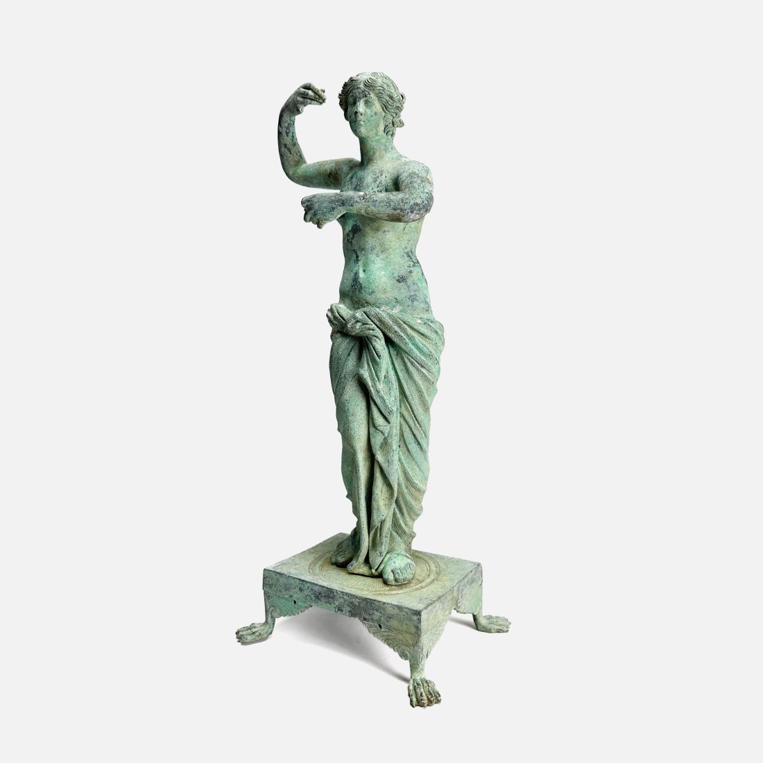 Antique 18th/19thC Bronze Sculpture "Venus or Aphrodite of Capua" After Pietro Masulli (1 of 7)