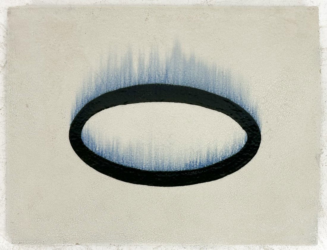 Jun Kaneko 1988 Untitled Contemporary Stoneware Ceramic Slab Wall Sculpture (1 of 7)