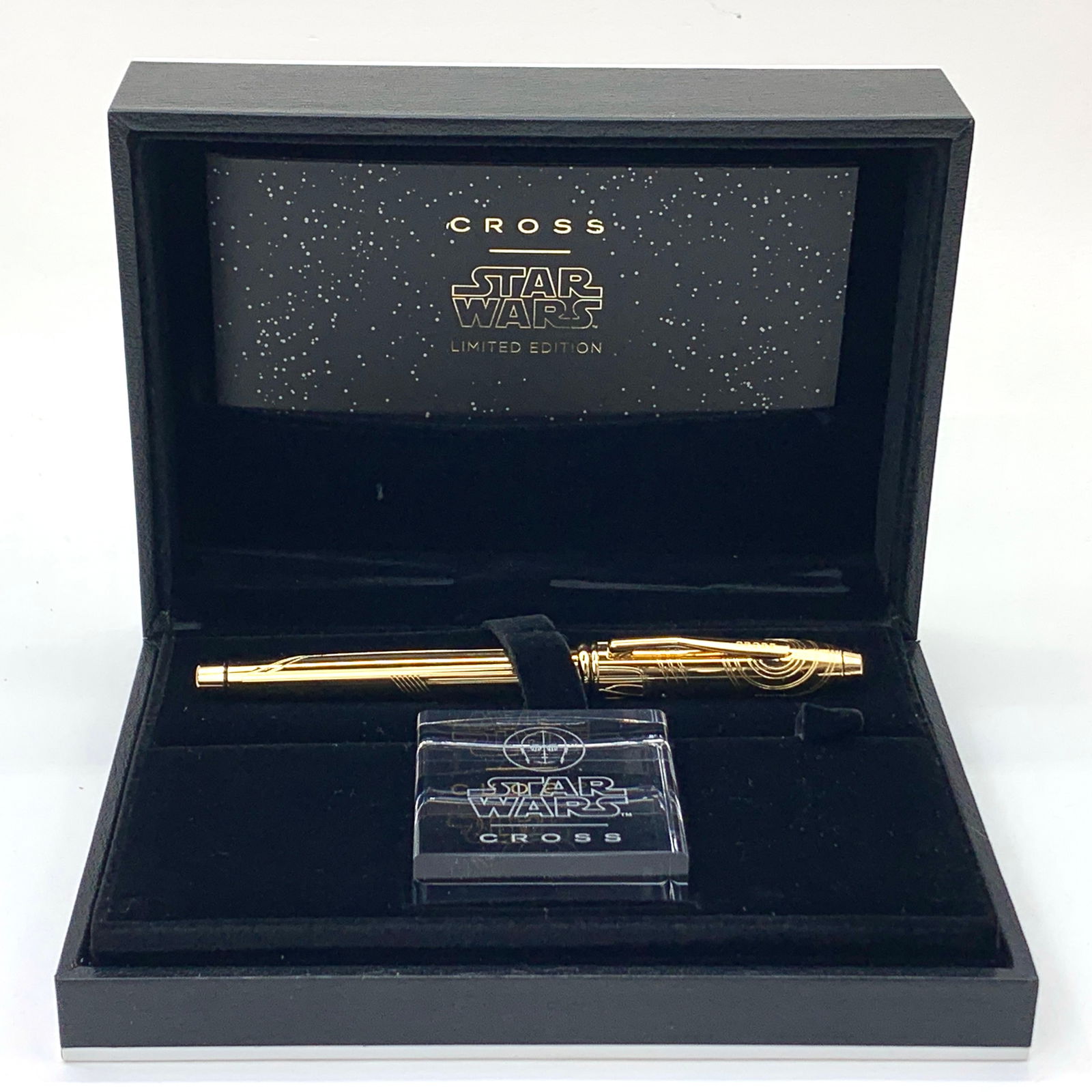 Cross Star Wars C-3PO All Gold Limited Edition Fountain Pen w/Box (1 of 9)