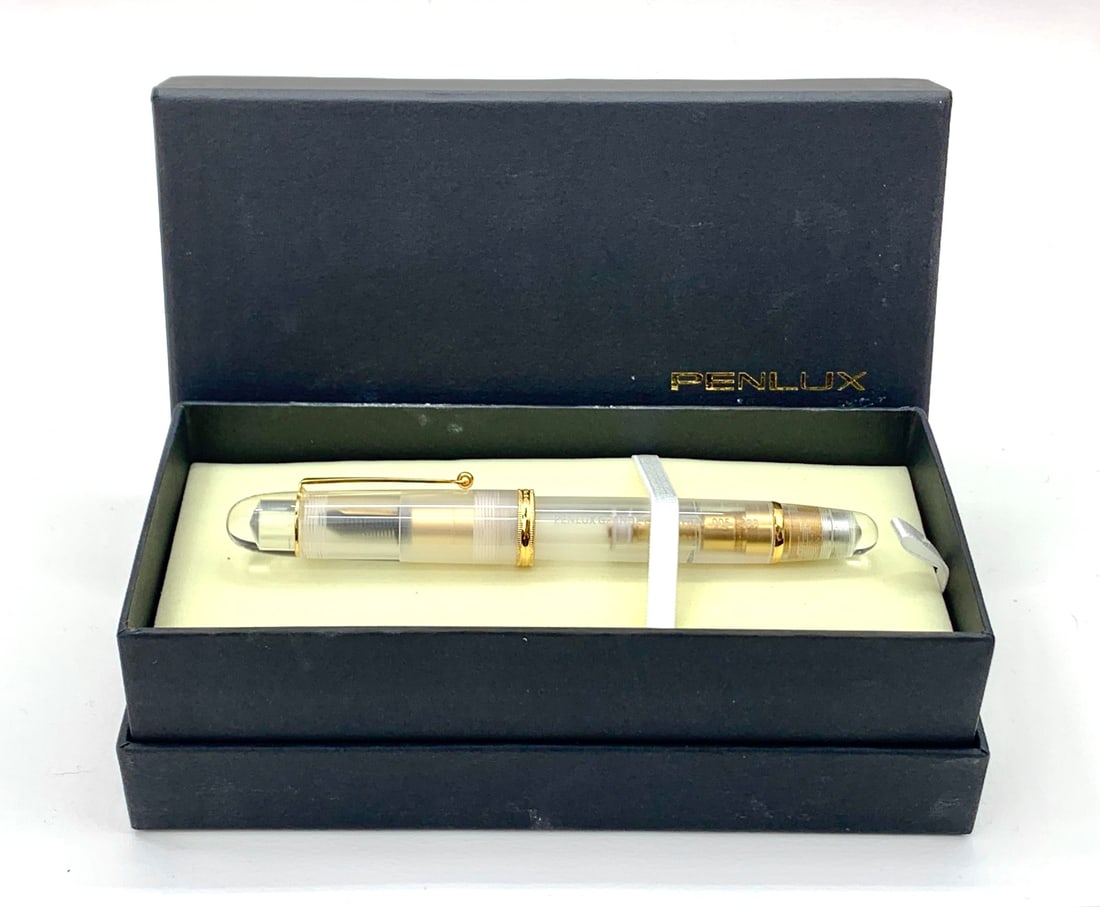 Penlux Masterpiece Grande Cloudybay Ltd Ed 5/388 MIB Fountain Pen w/Box and Papers (1 of 10)