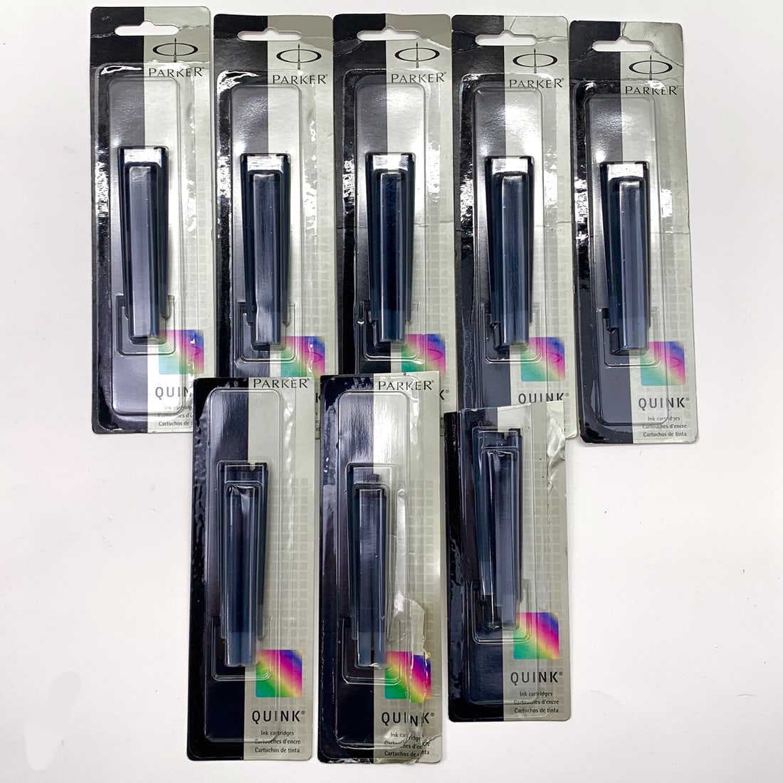 Parker Quink Black Fountain Pen Ink Cartridges (1 of 2)