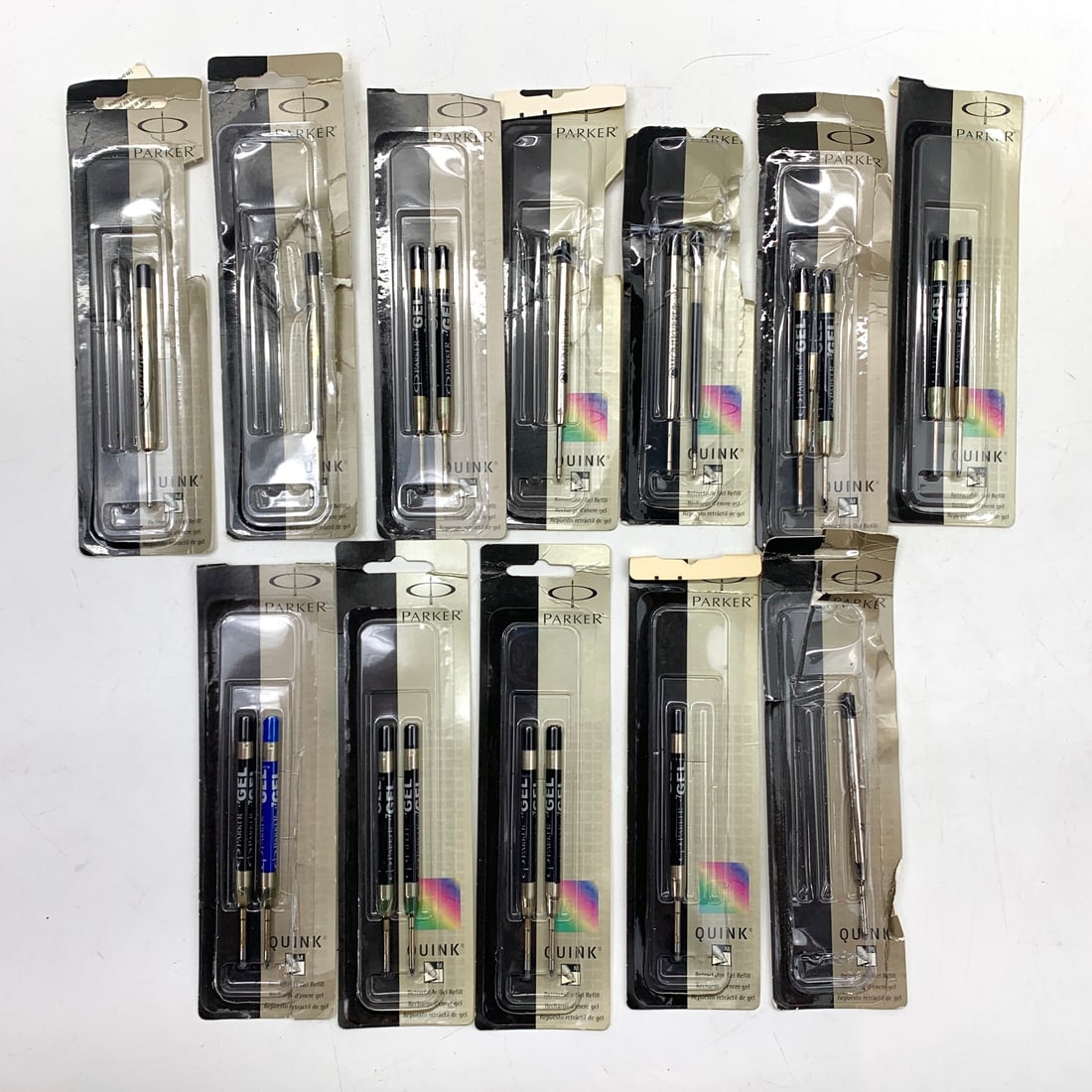 Parker Quink Gel & Monteverde Black & Blue Rollerball Ink Refills (1 of 2)