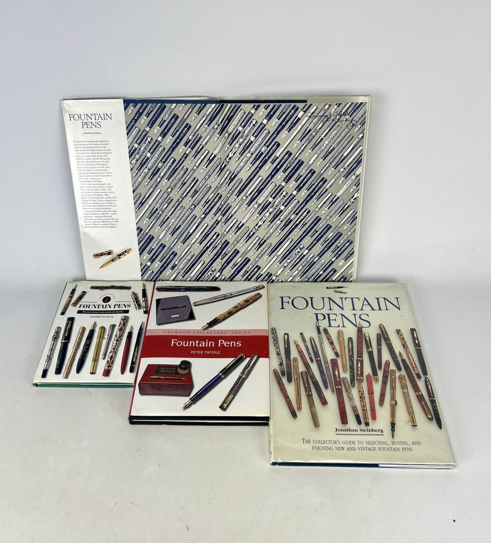Four Fountain Pen Collector Guidebooks by Johnathan Steinberg and Peter Twydle (1 of 6)