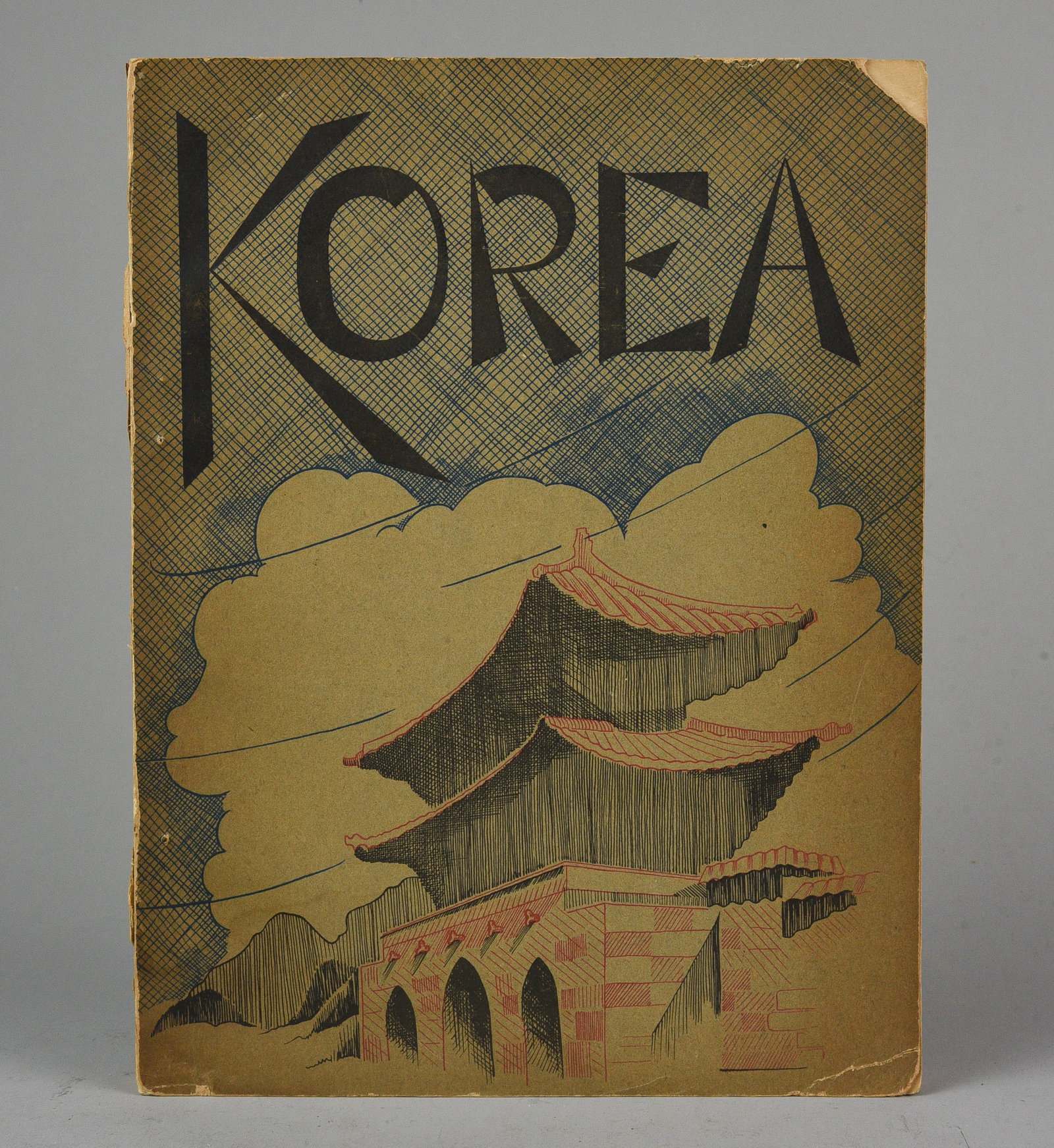 1950s Korea Troop Information & Education Section Headquarters XX1V Corps Book: Korea. Published by Troop Information & Education Section Headquarters XX1V Corps. Parts of front cover and spine missing along with other wear.