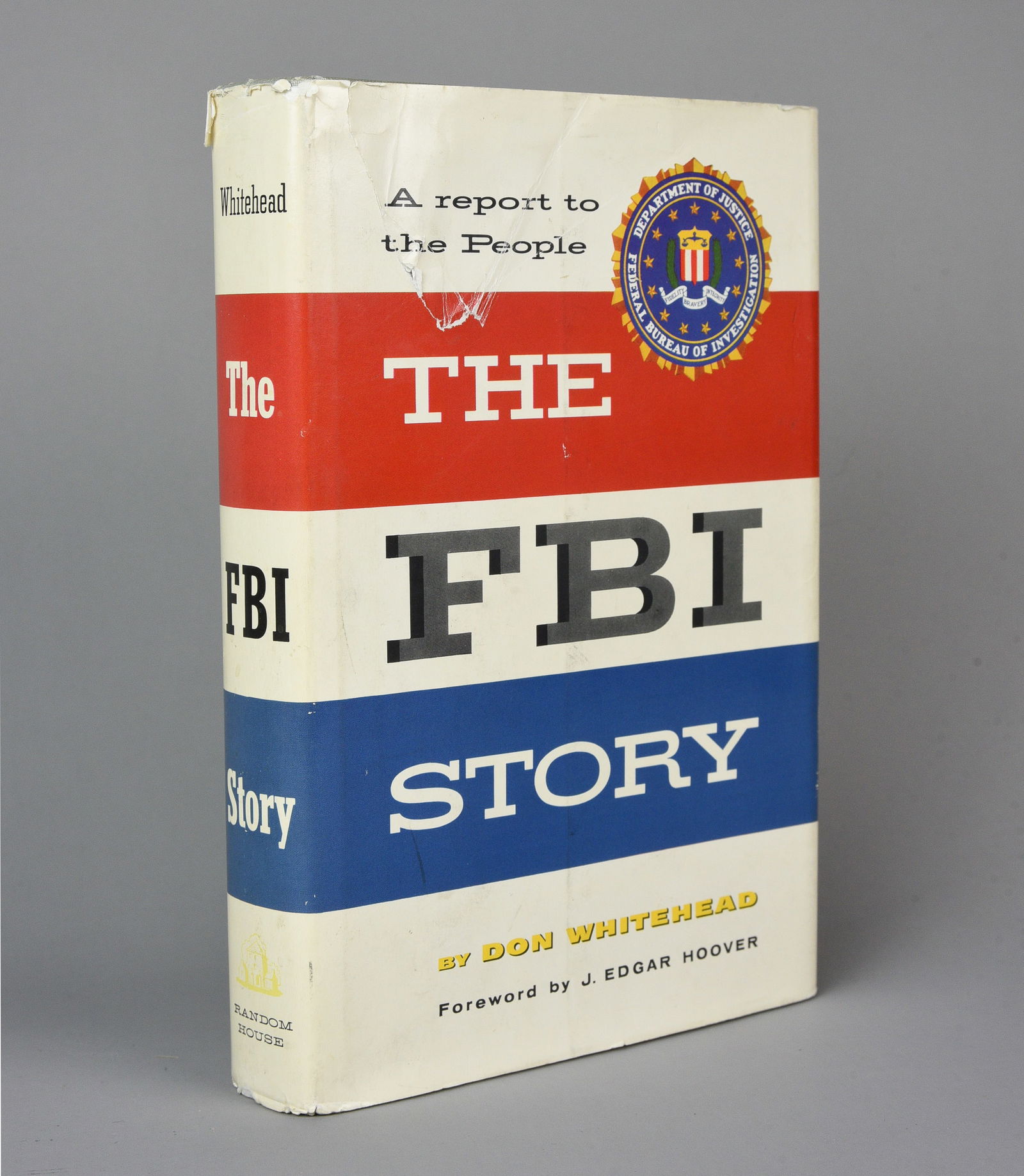 The FBI Story: A Report to the People HC Book DJ Signed by J. Edgar Hoover (1 of 7)