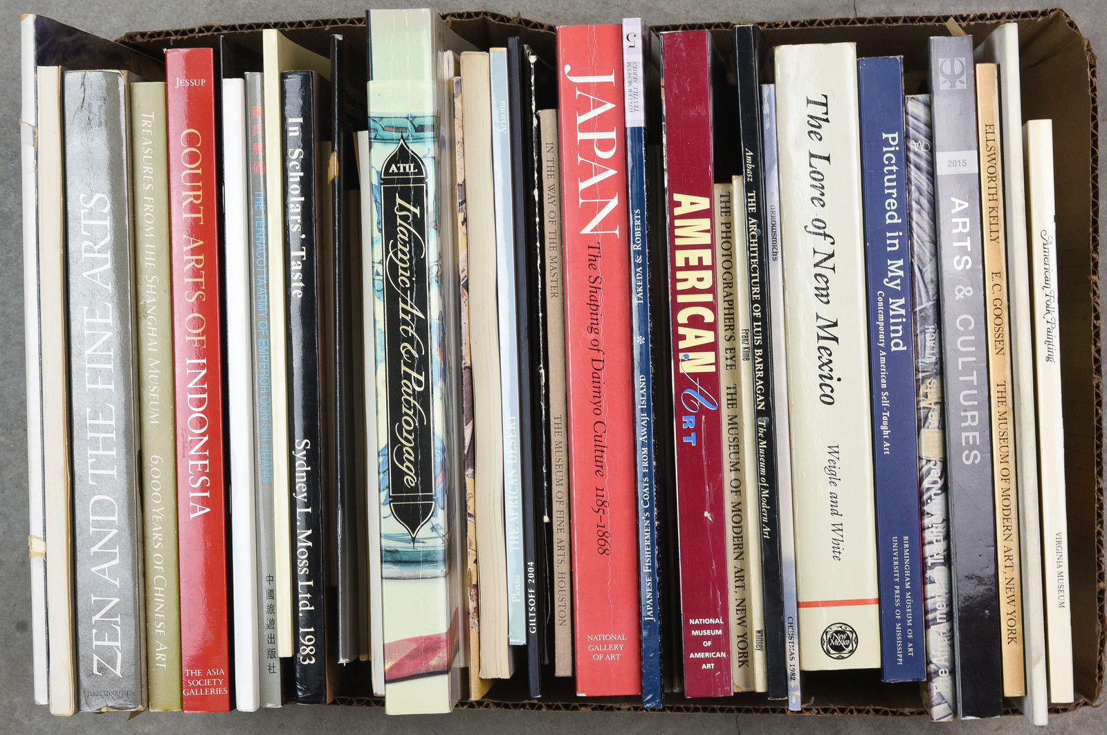 41 Paperback Art Reference Books and Catalogs (1 of 10)