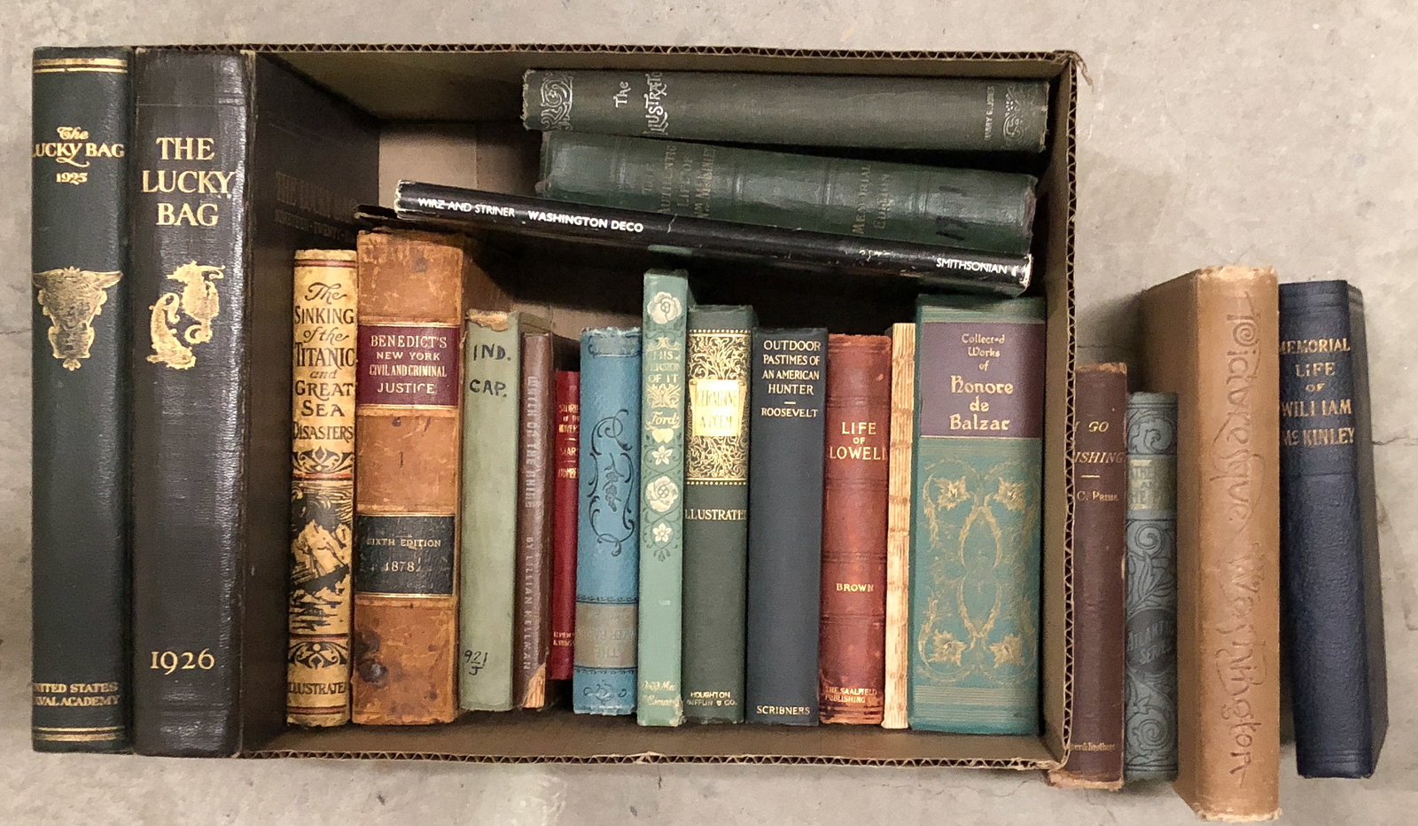 21 Cloth and Leather Bound Books (1 of 6)