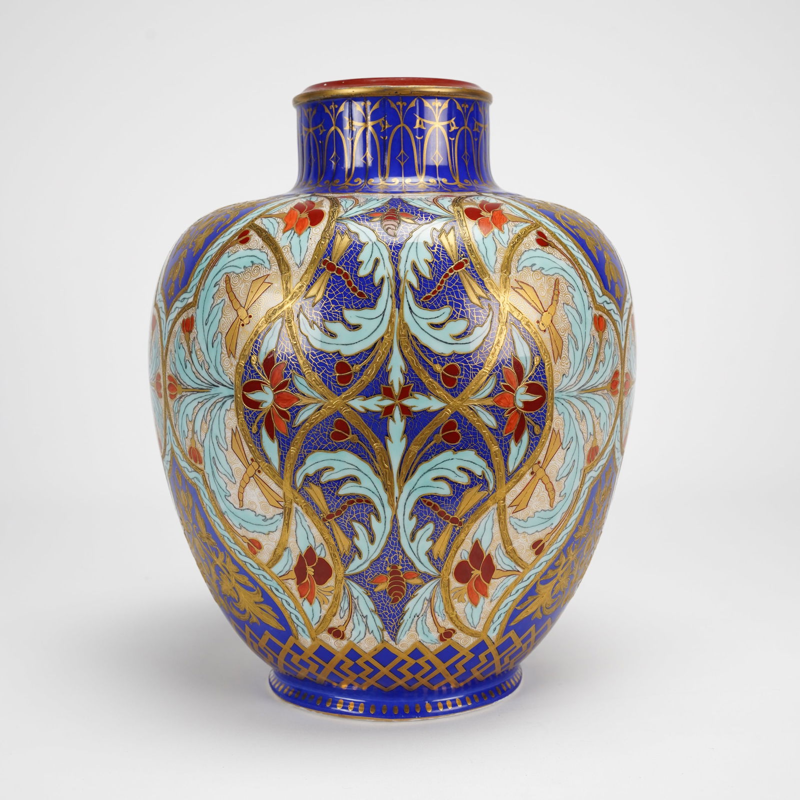 Royal Crown Derby “Persian" Pattern Porcelain Cabinet Urn (1 of 11)