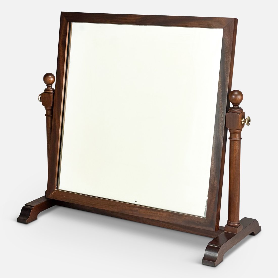 Empire Style 1940s Mahogany Dressing Table Swivel Mirror (1 of 6)