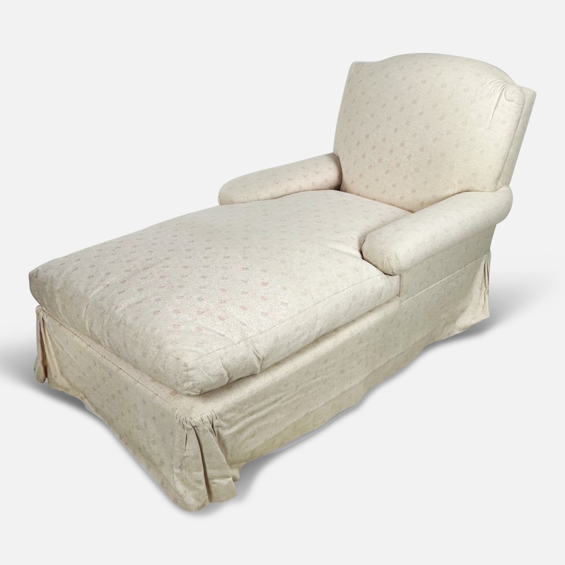 Large and Confortable Contemporary French Country Style Down Filled Chaise Lounge (1 of 4)