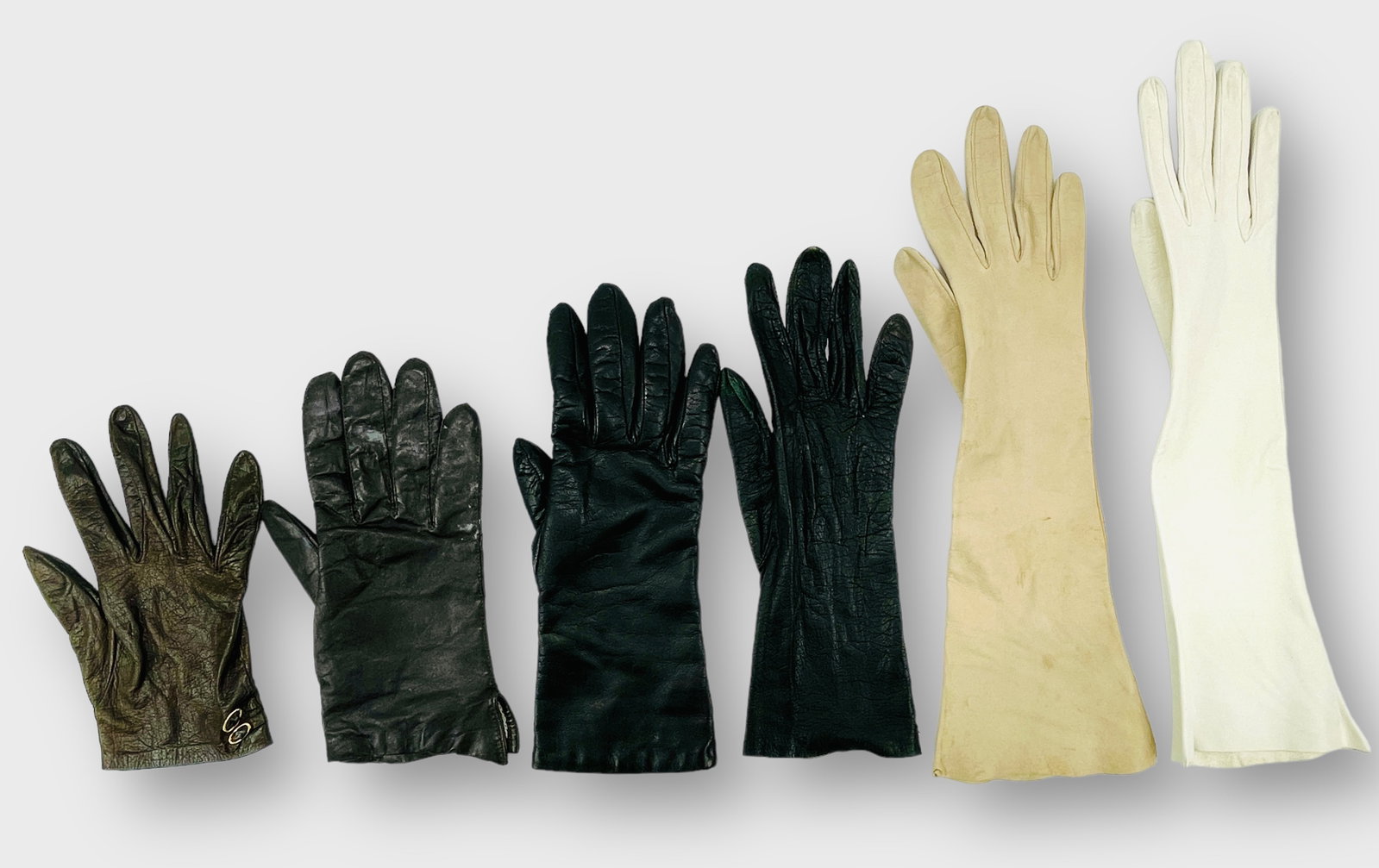 Vintage Ladies Leather Gloves. Range of Colors and Lengths. Lot of 6.: Preowned, Great to good condition Shipping: We do not provide in-house shipping or packing. Please reach out to one of our preferred shippers for a quote: Donald Camden UPS Store #4608 store4608@theup