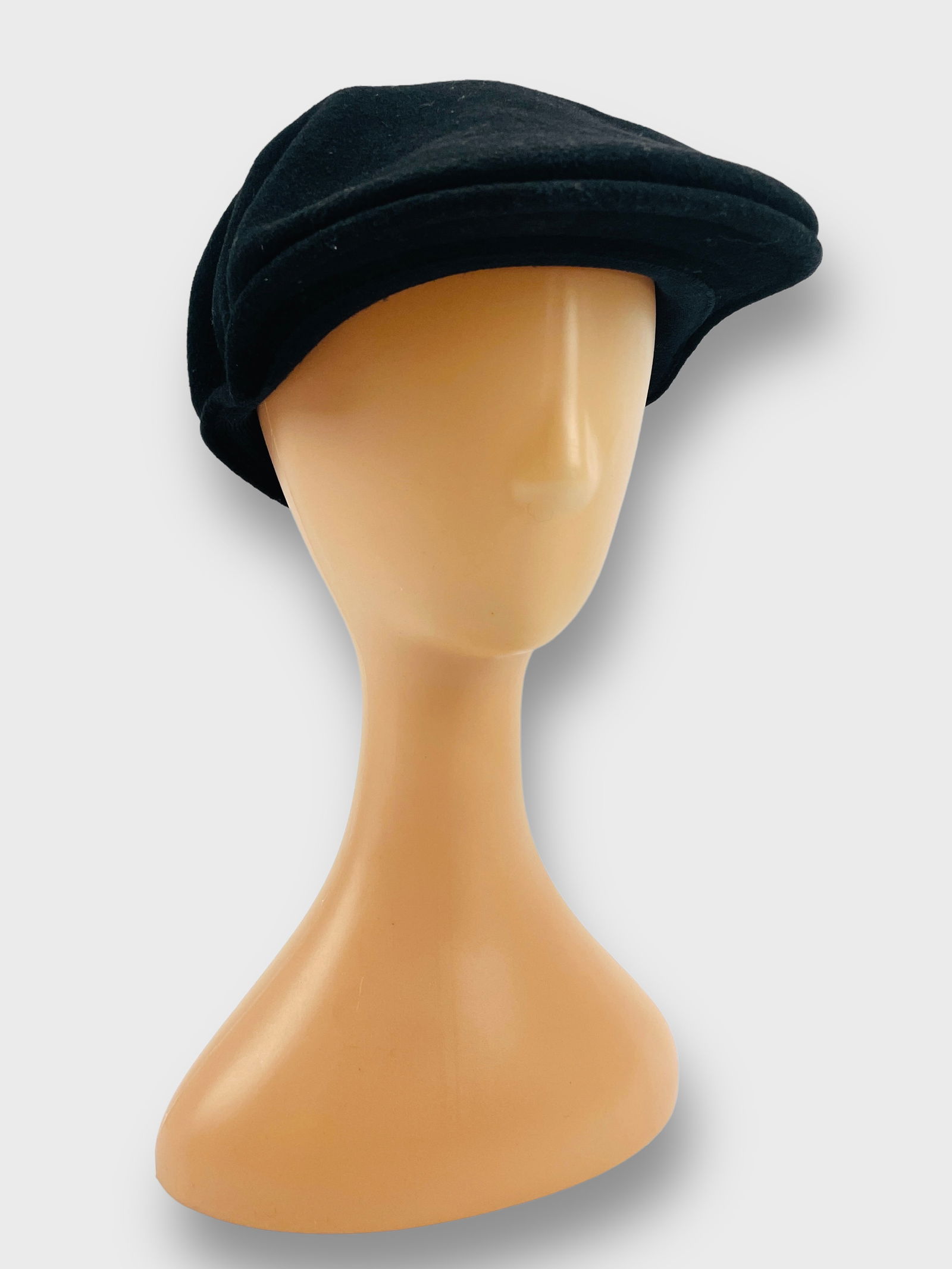 KANGOL Black Wool 504 Cap. Size Large (1 of 6)