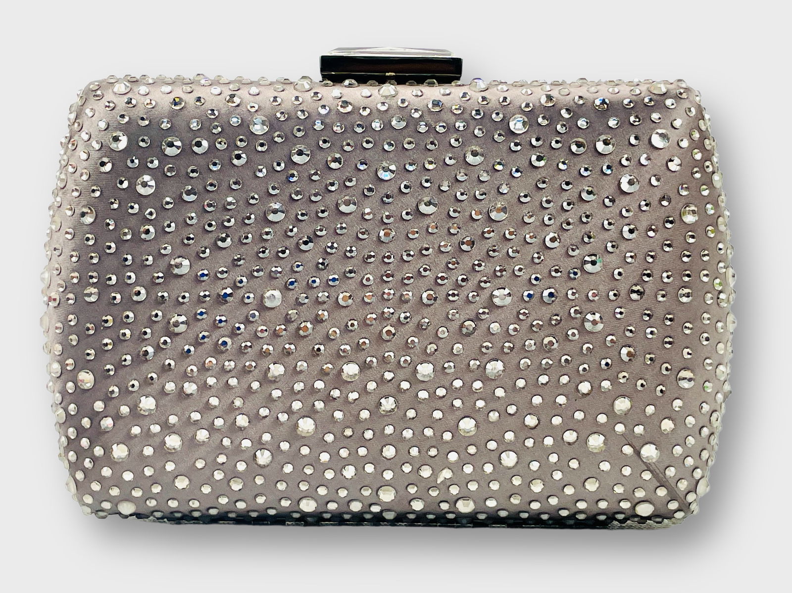 SONDA ROBERTS Rhinestone Box Evening Clutch (1 of 8)
