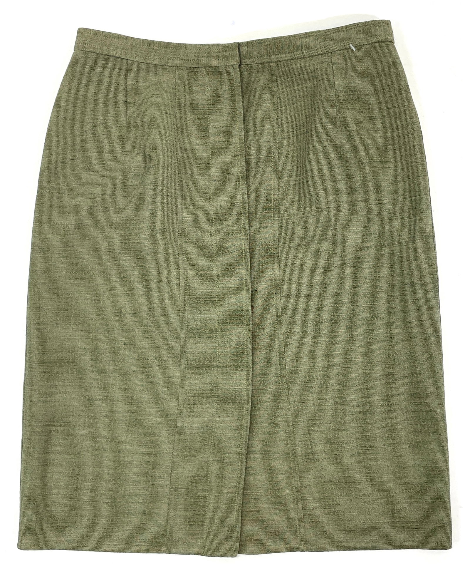 OSCAR DE LA RENTA Fine Wool Pencil Skirt. Made in Italy Size 10: Size 10