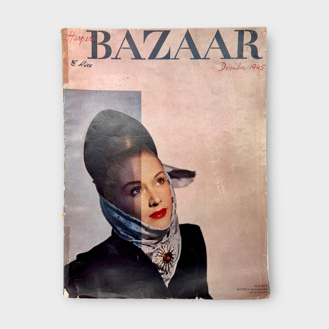HARPER’S BAZAAR Magazine December 1945 Issue (1 of 6)