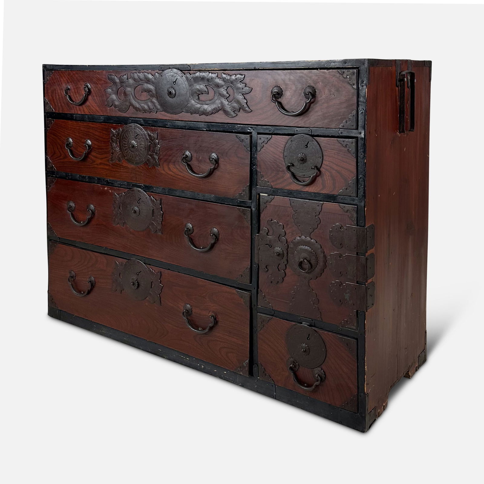 Japanese Meiji Period "Isho-Dansu" Tansu Chest (1 of 13)