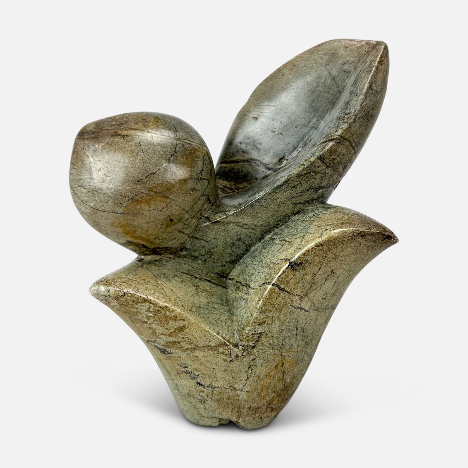 Shona African Modernist Abstract Carved and Polished Stone Sculpture Zimbabwe (1 of 8)