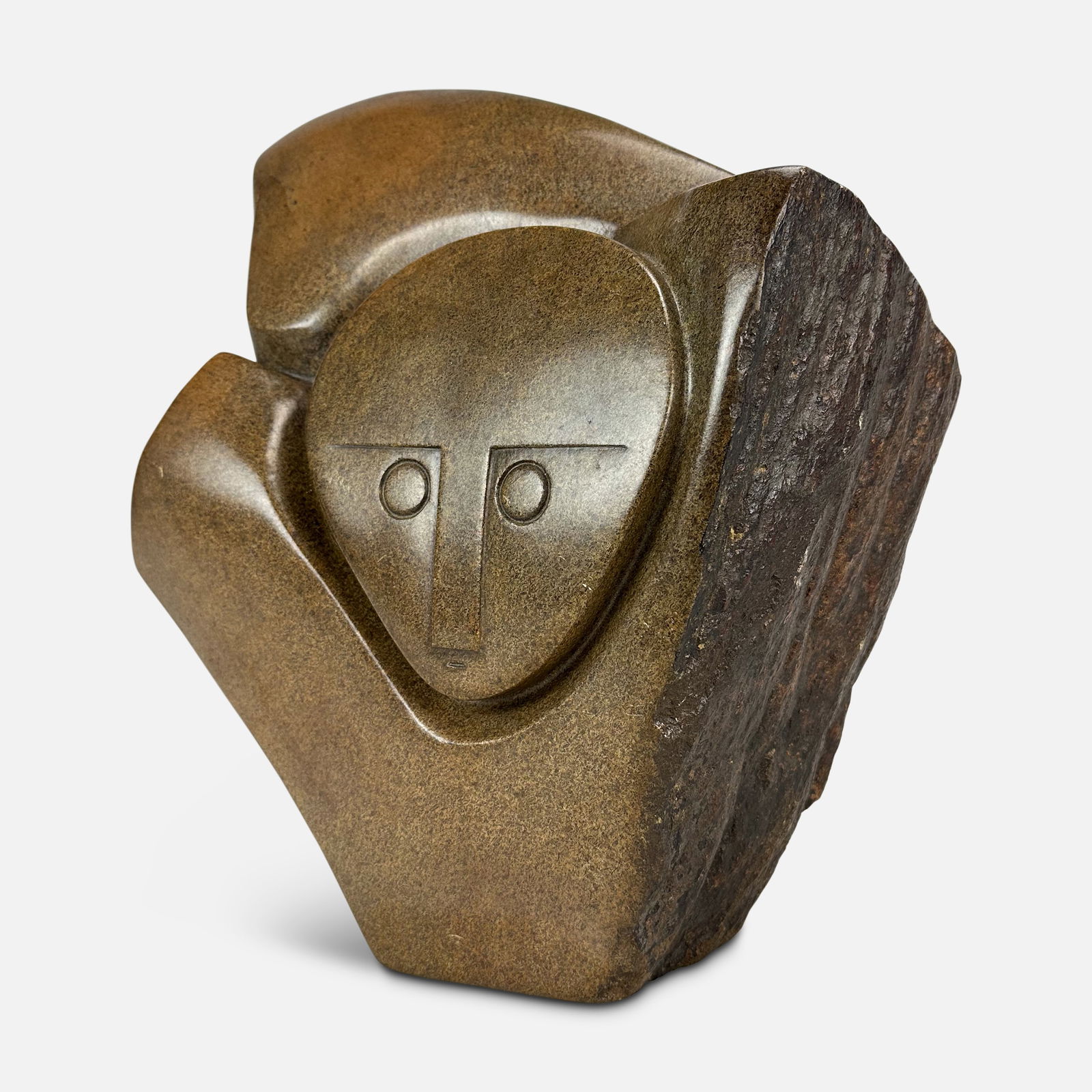 Signed Henry Munyaradzi Shona Modernist Carved and Polished African Stone Sculpture (1 of 8)