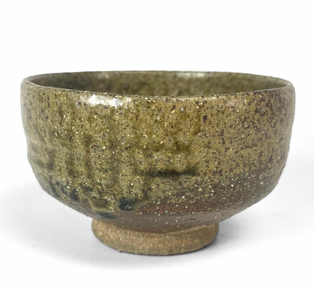 Vintage Japanese Studio Pottery Chawan Stoneware Tea Bowl (1 of 6)