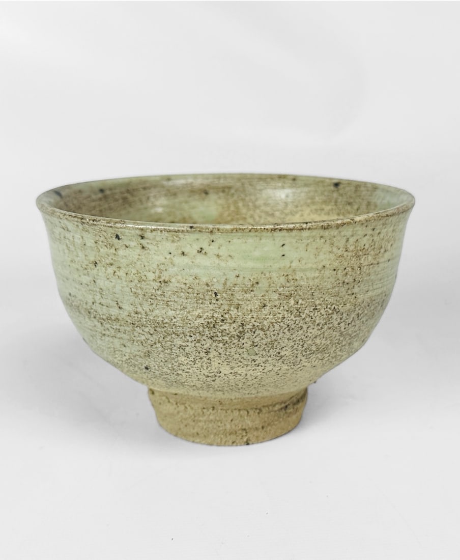 Vintage Japanese Studio Pottery Chawan Ceremony Stoneware Tea Bowl (1 of 5)