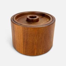 Jens Quistgaard Dansk Designs Denmark MCM Teak Wood Ice Bucket